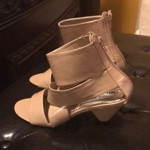 Strapped Beige Steve Madden Sandal